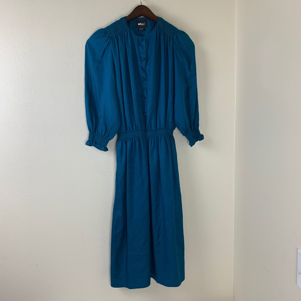 Nilani Dress Size 11/12 Blue